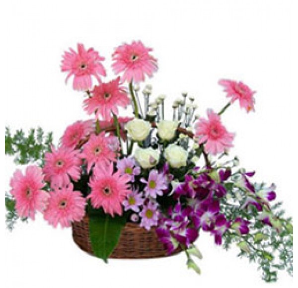 Premium Arrangement of Mixed Flowers